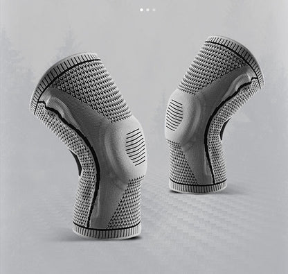 Adjustable knee brace with twin lateral stabilizers and patellar wrap