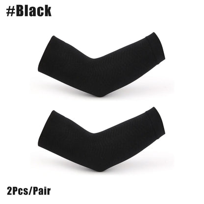 Compression sleeves muscle support and circulation boost