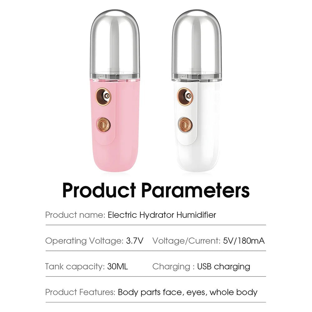 Nano mist facial sprayer hydrating sensitive skin