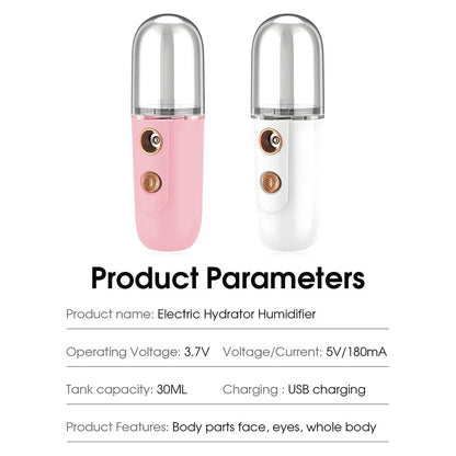 Nano mist facial sprayer hydrating sensitive skin