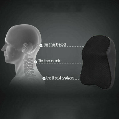 Ergonomic memory foam car neck pillow headrest for driving comfort