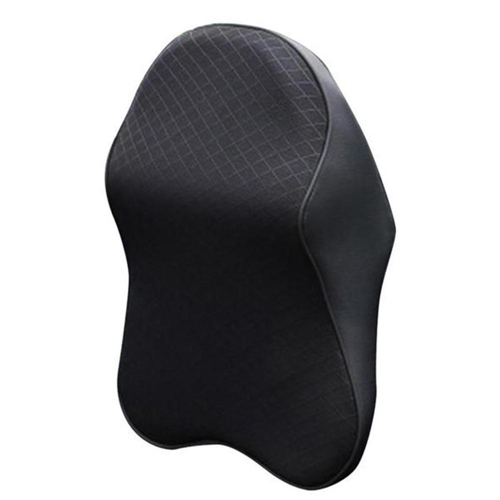 Ergonomic memory foam car neck pillow headrest for driving comfort