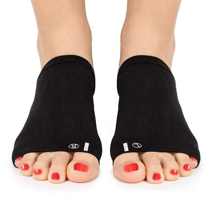 Compression arch support sleeves with gel insole for plantar fasciitis