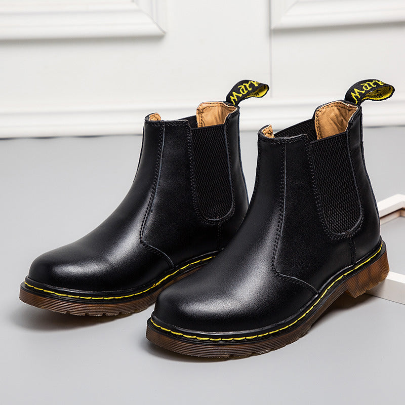 Unisex luxury Chelsea boots stable everyday elegance