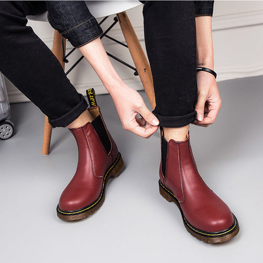 Unisex luxury Chelsea boots stable everyday elegance