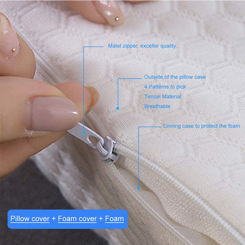 Shoulder relief pillow with flexible arm positions