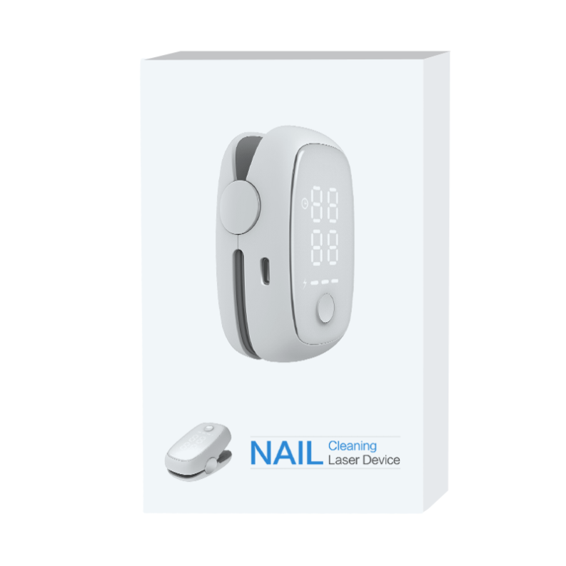 Home laser nail fungus device with 905nm infrared and 470nm blue light therapy
