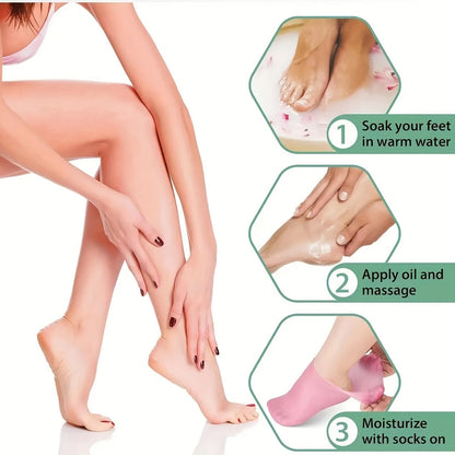 Hydrating gel socks intensive moisture therapy