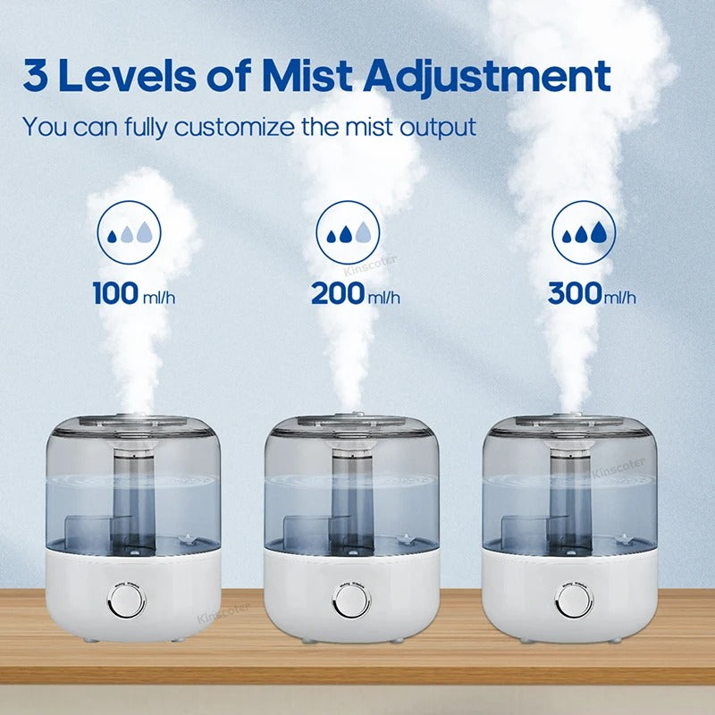 Large capacity home air humidifier sleep comfort