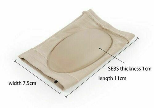 Compression arch support sleeves with gel insole for plantar fasciitis