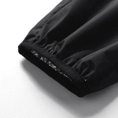 Unisex sauna heat-trapping gym workout suit