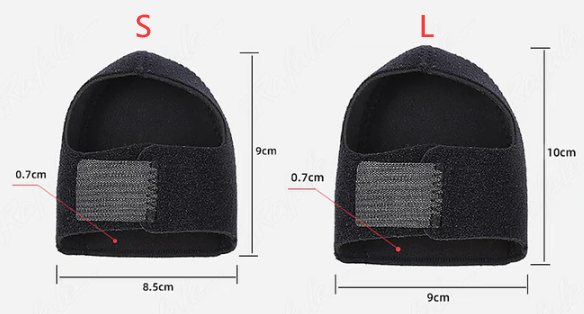 Adjustable cushion heel protector wrap with breathable insert