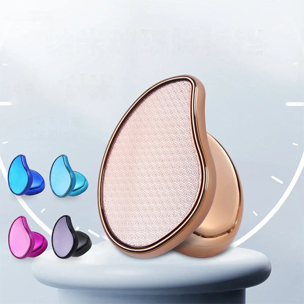 Nano glass foot file painless callus and dead skin remover