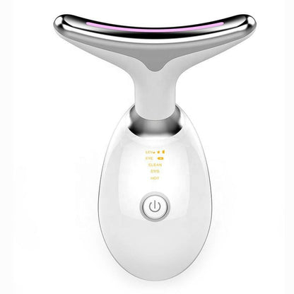 LED light therapy 7-color face and neck massager wand