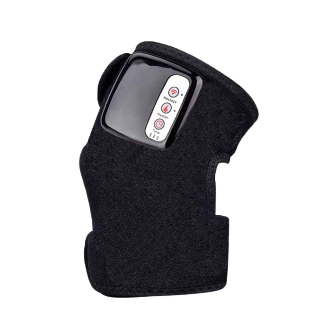 Cordless heated knee massager with vibration therapy for arthritis