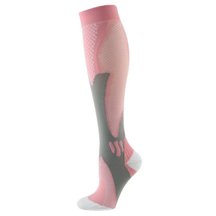 LegEase 20-30mmHg knee-high compression socks pair