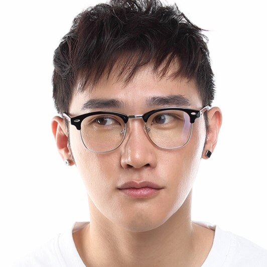 Anti-glare blue light blocking glasses for computer and screen use