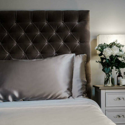 Premium mulberry silk pillowcase for hair and skin