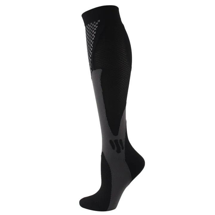 LegEase 20-30mmHg knee-high compression socks pair
