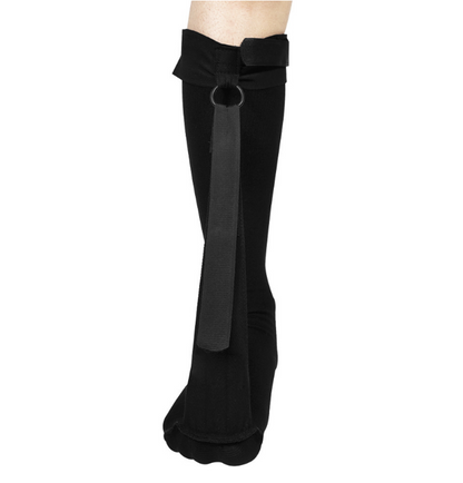 Soft plantar fasciitis night splint sock for morning heel pain