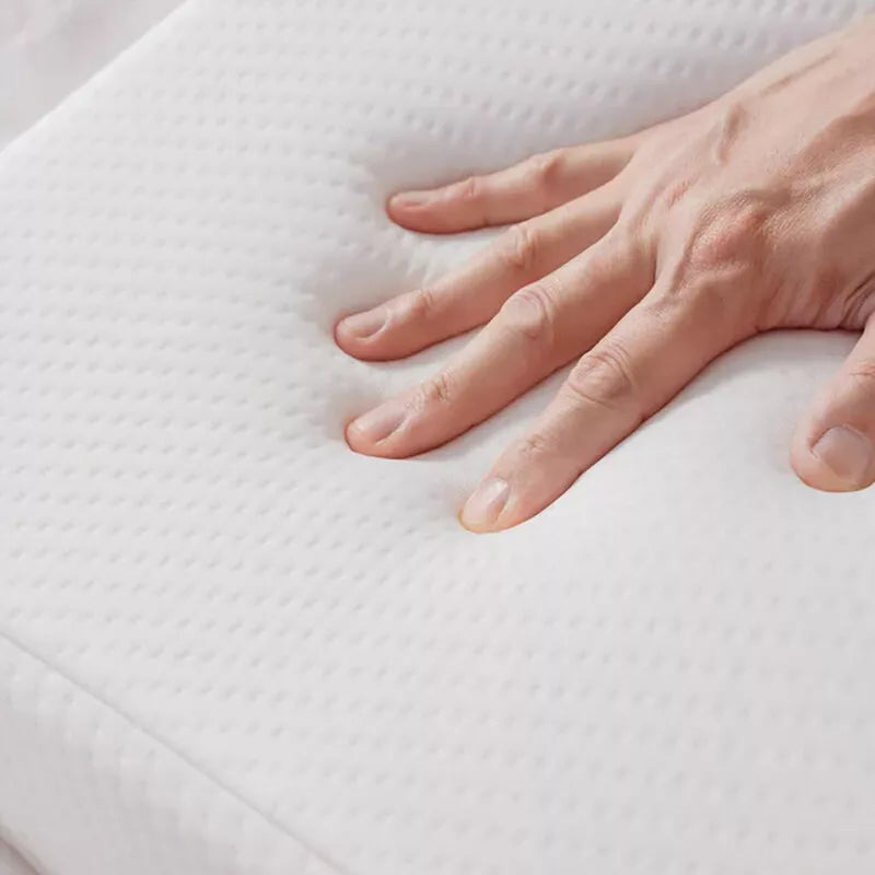 Cooling gel memory foam wedge pillow for acid reflux and back support