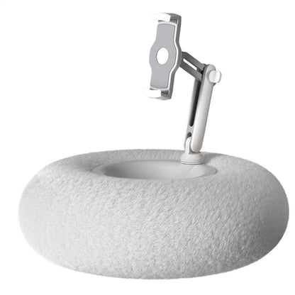 Adjustable mobile phone holder pillow hands-free cushion
