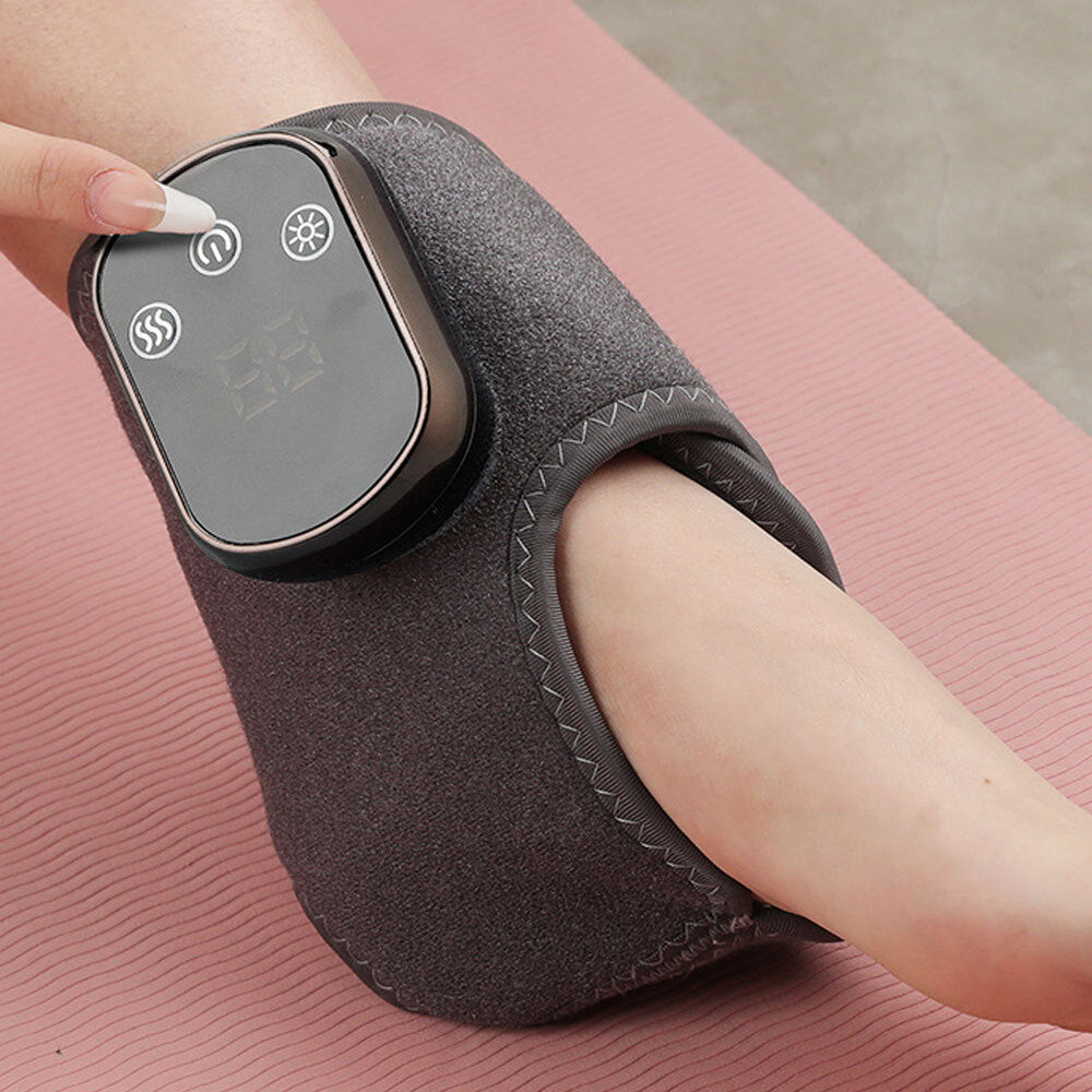 Wireless rechargeable heated foot and ankle wrap