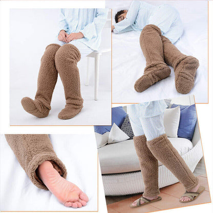 Winter knee-high thermal warm socks