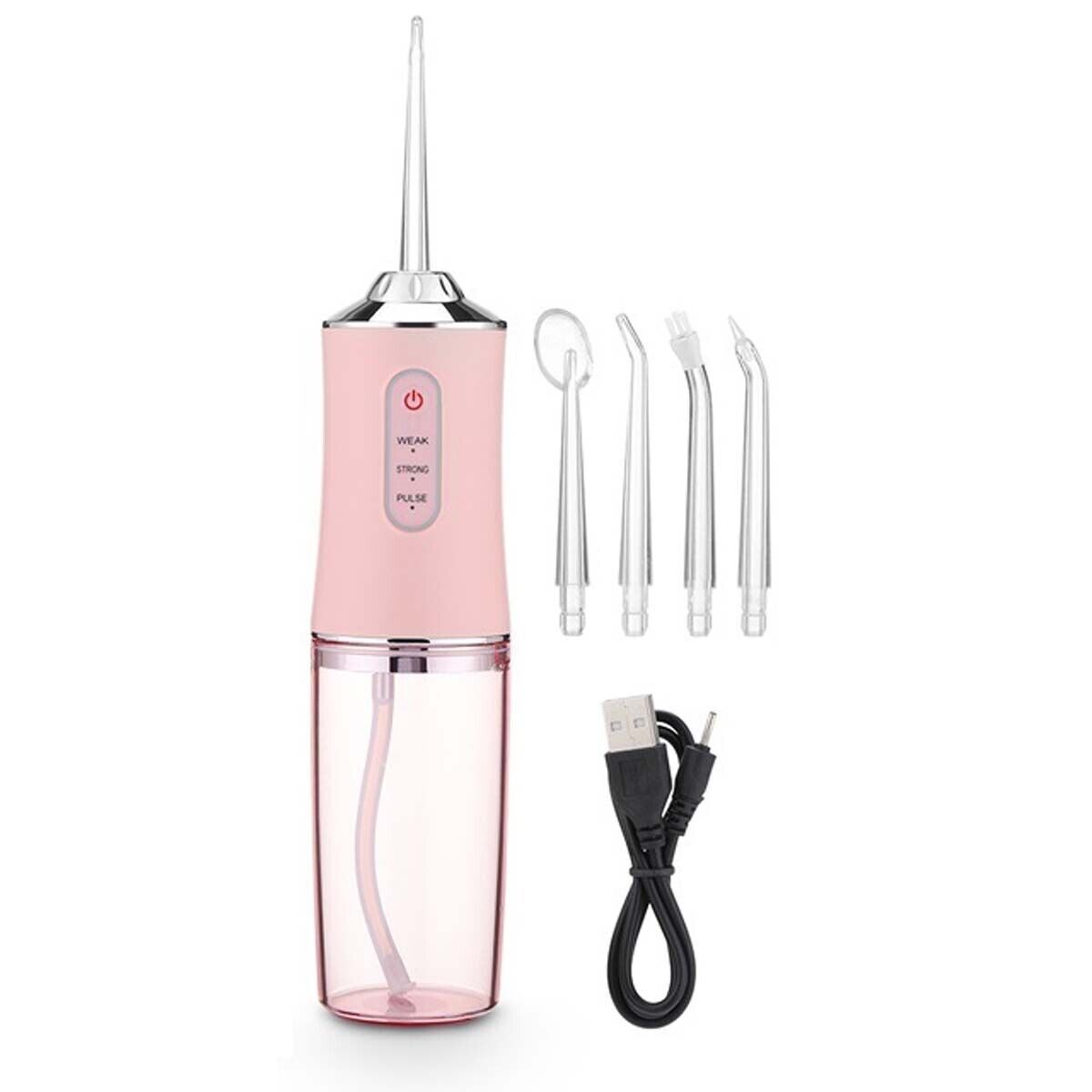 Cordless rechargeable electric dental oral irrigator water flosser
