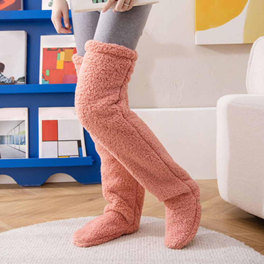 Winter knee-high thermal warm socks