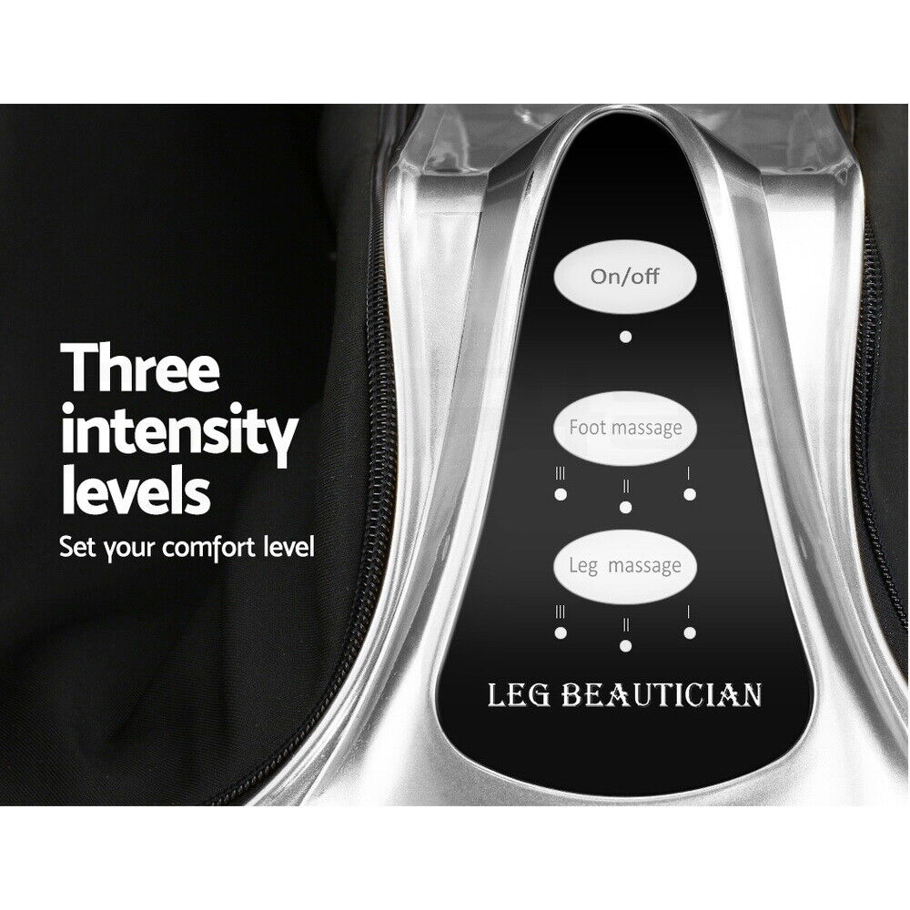 Electric premium foot calf and leg massager recovery system