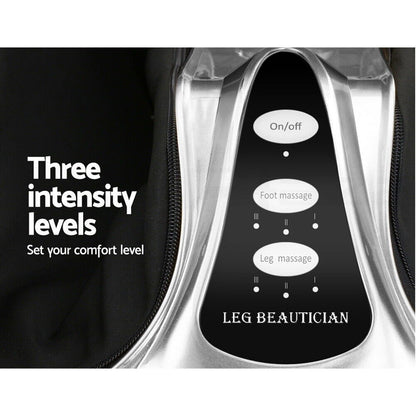 Electric premium foot calf and leg massager recovery system