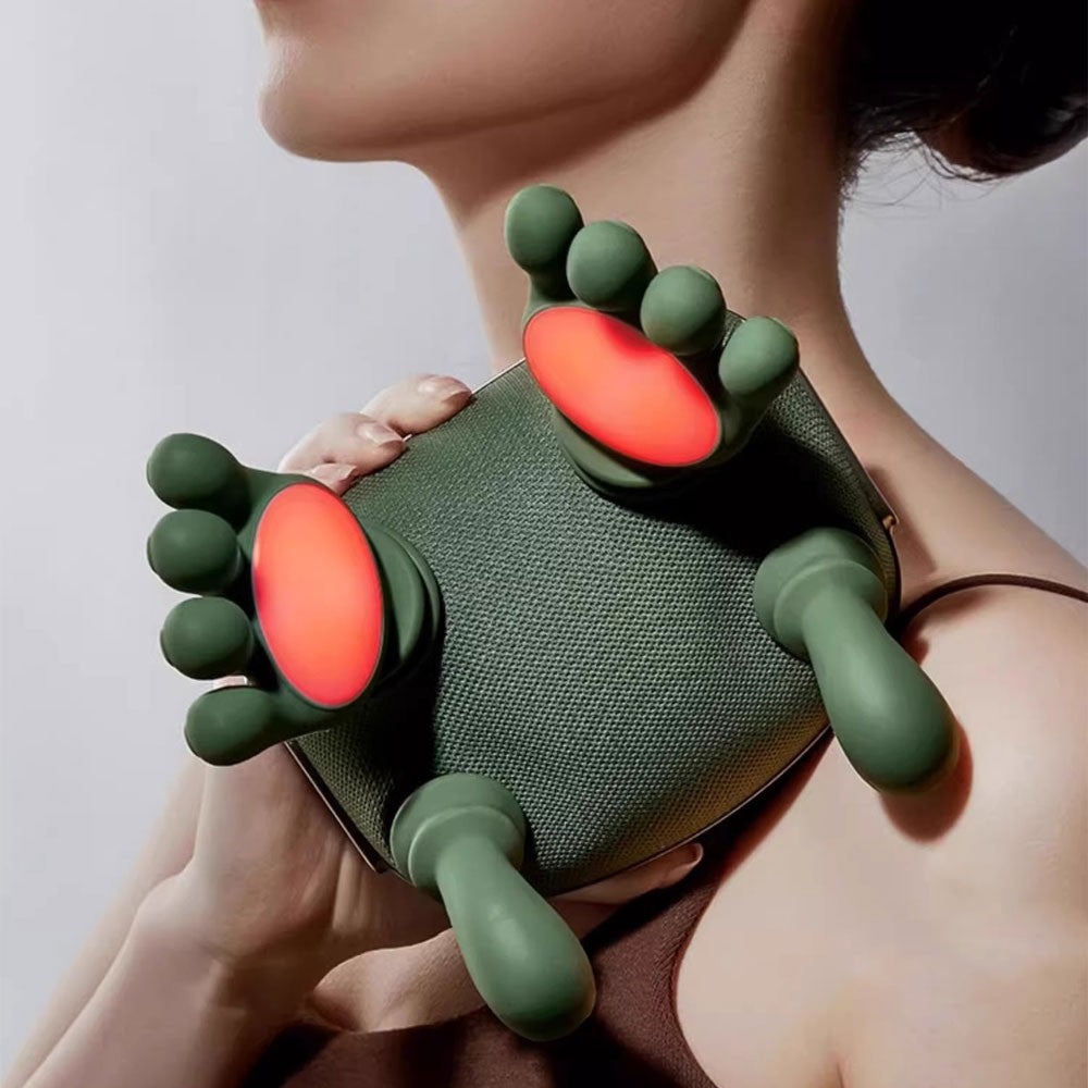 Premium real-hand kneading neck and shoulder shiatsu massager