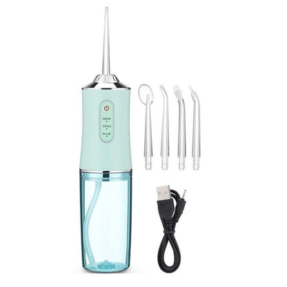 Cordless rechargeable electric dental oral irrigator water flosser