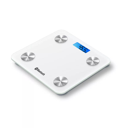 Smart Bluetooth body fat scale with BMI tracking and smartphone app