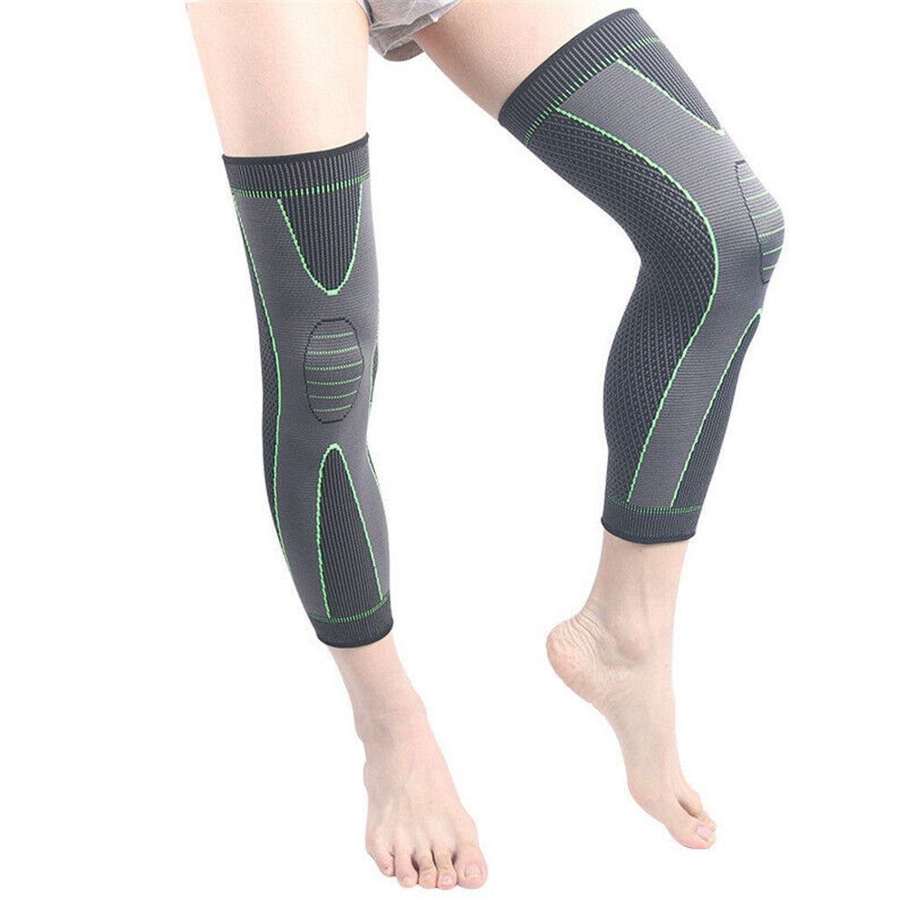 Knee support compression sleeve for arthritis and runner's knee