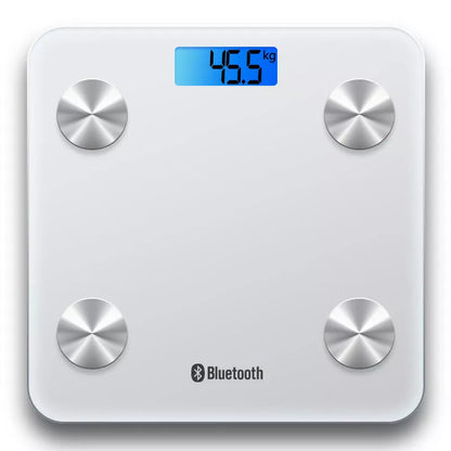 Smart Bluetooth body fat scale with BMI tracking and smartphone app