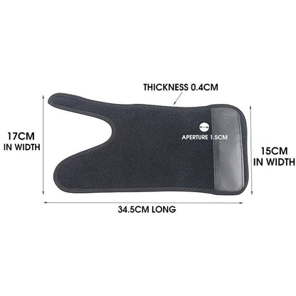 Wrist splint with metal support stabilization brace for carpal tunnel