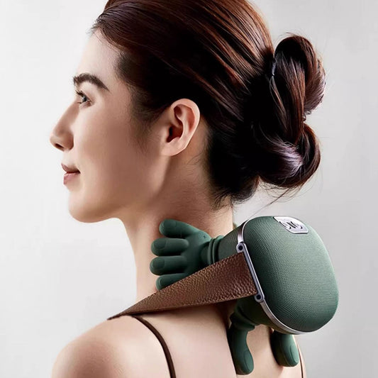 Premium real-hand kneading neck and shoulder shiatsu massager
