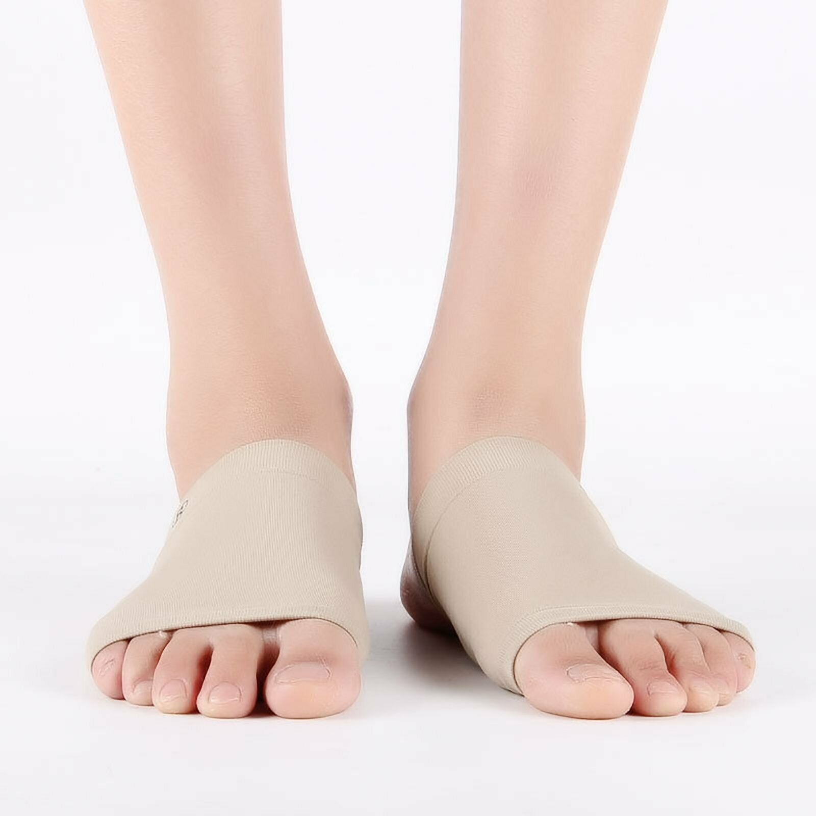 Compression arch support sleeves with gel insole for plantar fasciitis