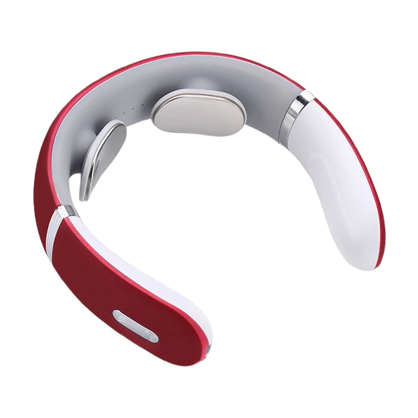 Smart electric heated shiatsu neck and shoulder massager