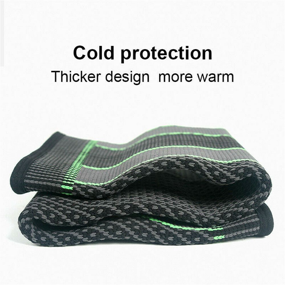 Knee support compression sleeve for arthritis and runner's knee