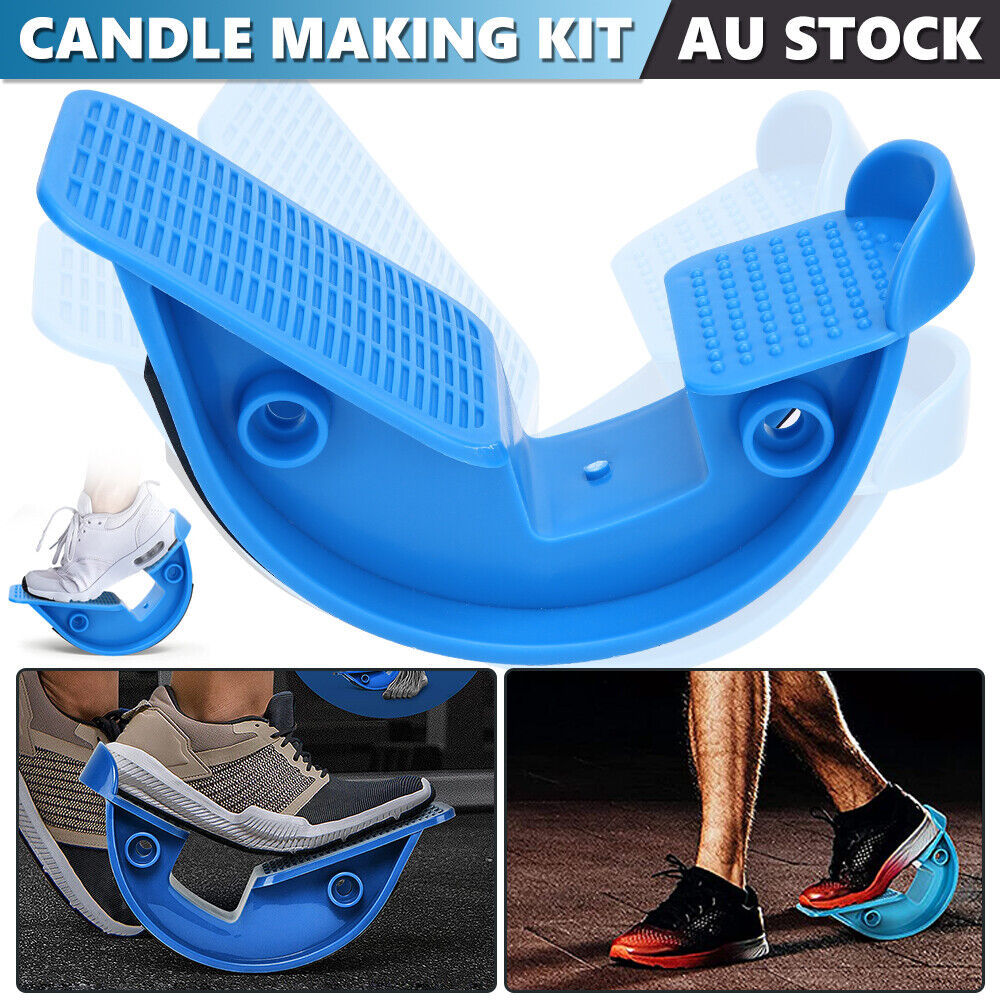 Calf stretcher foot rocker for plantar fasciitis and Achilles tendonitis
