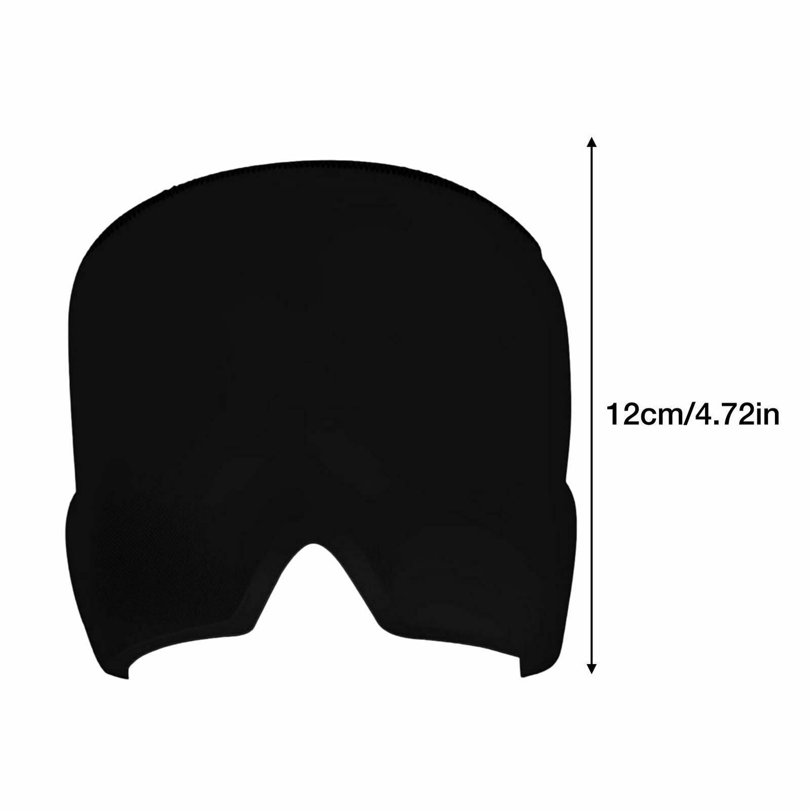 Wearable gel ice cap migraine relief hat with 360 degree cold compression