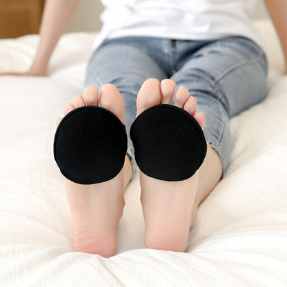 Five-toe gel forefoot pads for ball of foot pain and bunions