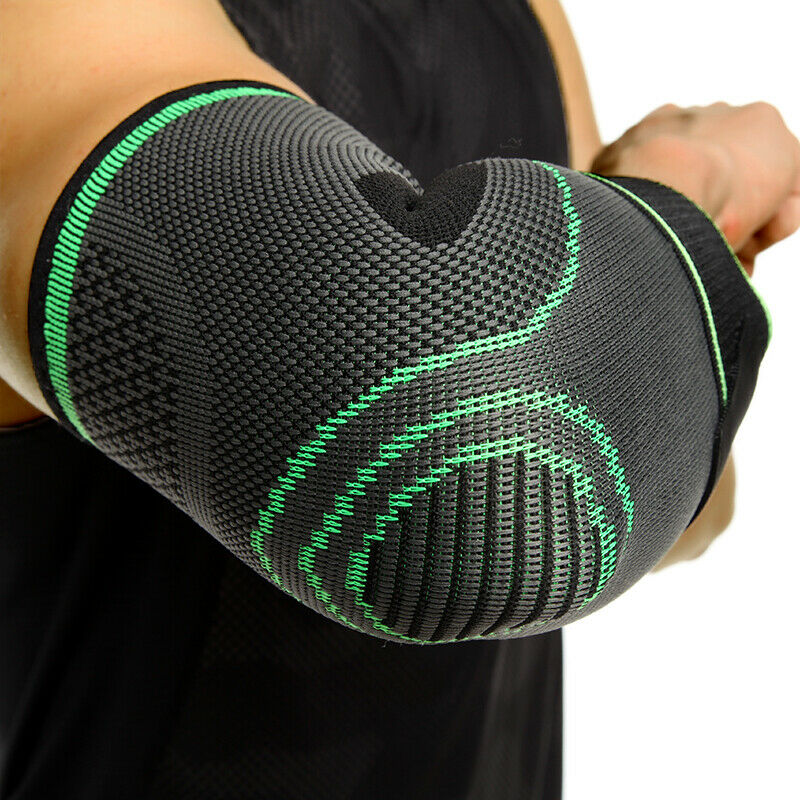 Adjustable compression elbow sleeve for tennis elbow and tendonitis