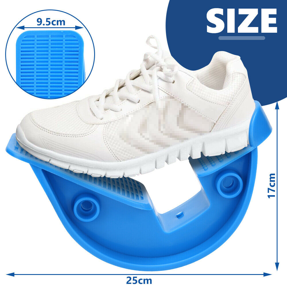 Calf stretcher foot rocker for plantar fasciitis and Achilles tendonitis