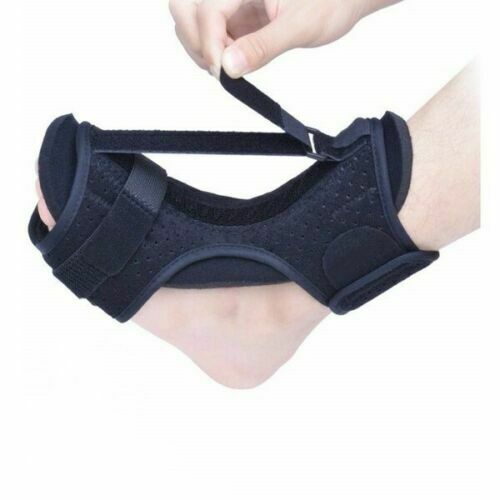 Adjustable plantar fasciitis night splint for foot and ankle pain relief