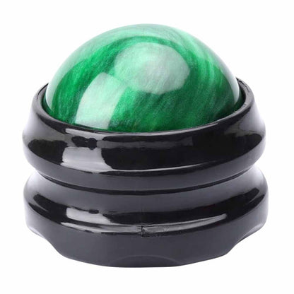 Cold cryotherapy massage roller ball for trigger point and muscle recovery