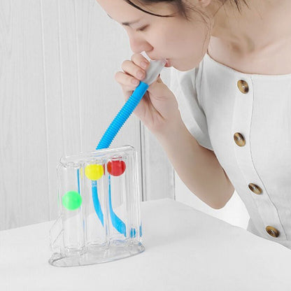 TriFlo incentive spirometer lung exerciser for breathing training